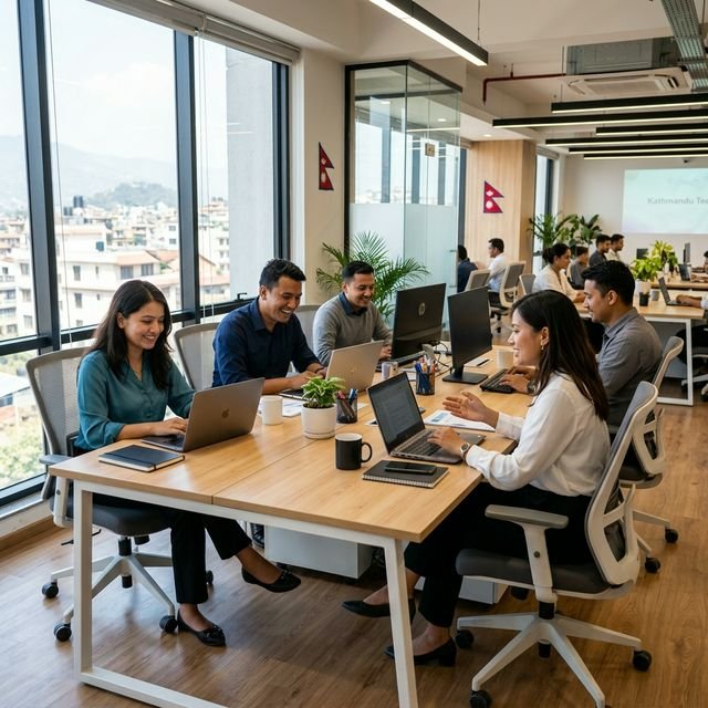 Modern Office Workspace