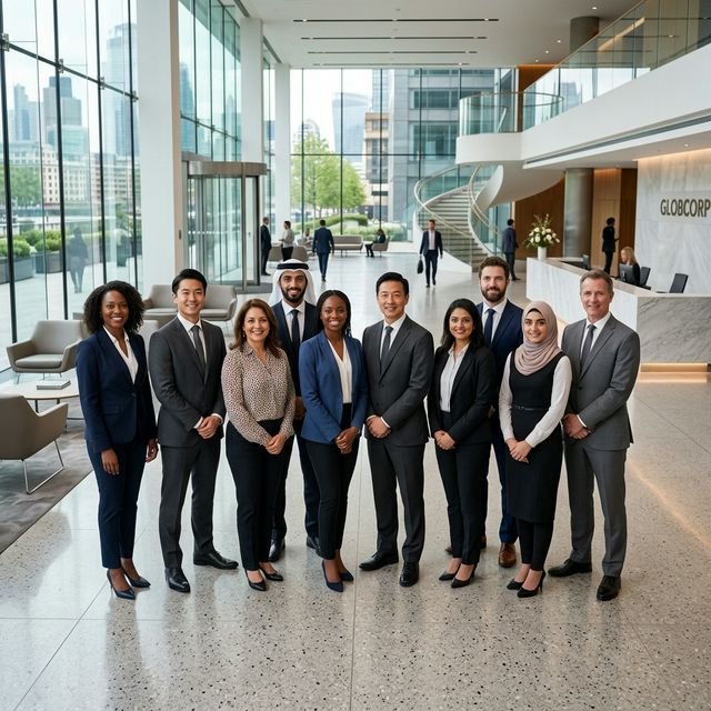 Diverse Professional Team